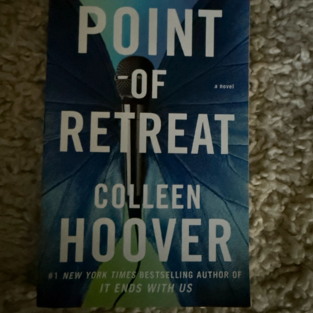 'Point of Retreat' Novel - Blue Cover